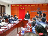Ông Nguyễn Hồ Hiền – Cục phó Cục THADS tỉnh Quảng Nam trả lời ý kiến các bên tại buổi làm việc