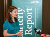 Bà Dương Thùy Dung - Giám đốc điều hành CBRE Việt Nam