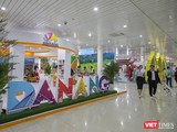 Quang cảnh hội chợ Du lịch quốc tế Việt Nam - VITM Đà Nẵng 2022 diễn ra tại TP Đà Nẵng
