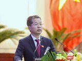 Bí thư Thành uỷ Đà Nẵng Nguyễn Văn Quảng phát biểu tại kỳ họp thứ 10, HĐND TP Đà Nẵng khoá X, diễn ra sáng ngày 13/12.