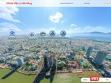Giao diện Bản đồ số về các dự án kêu gọi đầu tư vào TP Đà Nẵng trên nền tảng thực tế ảo tại địa chỉ https://vr360.com.vn/projects/xuc-tien-dau-tu/.