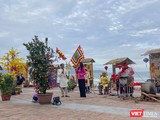 Không gian trải nghiệm Tết truyền thống "Xuân yêu thương" tại bãi biển du lịch Đà Nẵng