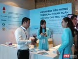 Gian hàng giới thiệu giải pháp của VietinBank