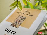 Bìa tập thơ "Vợ ơi" của nhà thơ Nguyễn Duy (Ảnh: Hòa Bình)