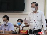 Ông Nguyễn Tấn Bỉnh - Giám đốc Sở Y tế TP.HCM (Ảnh: TTBC)