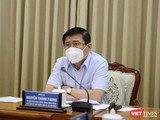 Chủ tịch UBND TP.HCM Nguyễn Thành Phong đã ban hành Chỉ thị khẩn số 10 yêu cầu siết chặt giãn cách xã hội (Ảnh: TTBC)
