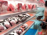 Hàng hoá trong các siêu thị ở TP.HCM đang dần bình ổn trở lại - Ảnh: Hoà Bình