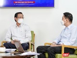 Chủ tịch UBND TP.HCM Phan Văn Mãi trao đổi về công tác phòng, chống dịch COVID-19