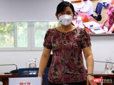 Chánh Văn phòng Sở Y tế TP.HCM Nguyễn Thị Huỳnh Mai. Ảnh: Linh Nhi