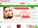 Trang web hangngoainhap.com.vn có dấu hiệu lừa dối người tiêu dùng khi quảng cáo thực phẩm bảo vệ sức khỏe Fracora Placenta Drink 150.000.