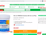 Một trang web vi phạm bị Cục An toàn thực phẩm tuýt còi