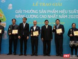 Các tổ chức nhận Giải thưởng hiệu suất năng lượng cao nhất năm 2020.