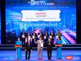 Tổng công ty CP Công trình Viettel được vinh danh là doanh nghiệp chuyển đổi số xuất sắc tại Lễ trao Giải thưởng Chuyển đổi số Việt Nam 2022.