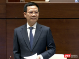 Bộ trưởng Nguyễn Mạnh Hùng trả lời chất vấn Quốc hội tại kỳ họp thứ tư, Quốc hội khóa XV.