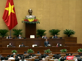 Bộ trưởng Nguyễn Mạnh Hùng đăng đàn trả lời chất vấn sáng nay (4/11).
