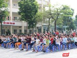 Học sinh tham gia hoạt động ngoại khóa. Ảnh: Minh Thúy