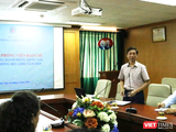 Buổi gặp mặt báo chí nhân Tháng hành động quốc gia phòng, chống HIV/AIDS và Ngày Thế giới phòng, chống HIV/AIDS (1/12). Ảnh: Minh Thúy