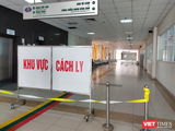 Khu vực cách ly tại Bệnh viện Bệnh Nhiệt đới Trung ương. Ảnh: Minh Thúy