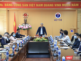 Thứ trưởng Bộ Y tế Nguyễn Trường Sơn chủ trì cuộc họp (Ảnh - Minh Thuý)