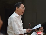 Ông Nguyễn Tấn Bỉnh - Giám đốc Sở Y tế TP.HCM. Ảnh: Hiếu Nguyễn