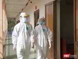 Thông báo khẩn về tổ chức cách ly người về từ vùng có dịch COVID-19. Ảnh: N.T