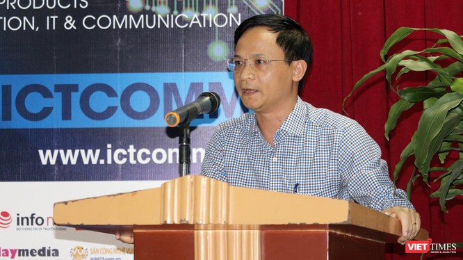 Phó Cục trưởng Cục Phát triển Thị trường và Hỗ trợ Doanh nghiệp Khoa học Công nghệ (NATEC), ông Phạm Đức Nghiệm.