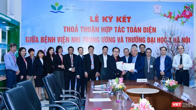 Việc hợp tác giữa Trường Đại học Y Hà Nội và Bệnh viện Nhi Trung ương sẽ mang lại lợi ích cho ngành y tế