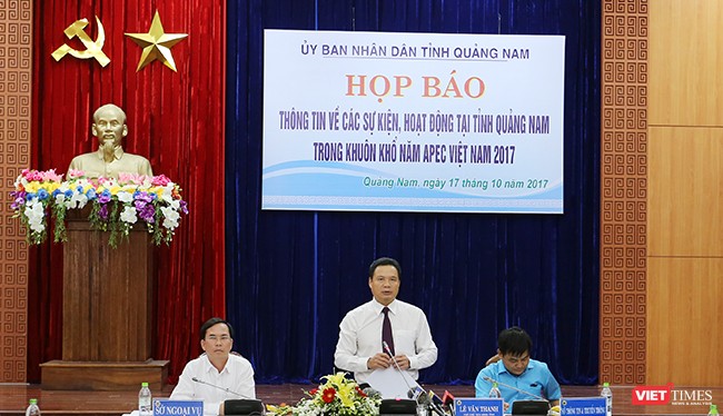 Theo ông Lê Văn Thanh, Phó Chủ tịch UBND tỉnh Quảng Nam, hiện công tác chuẩn bị cho sự kiện Năm APEC 2017 tại Quảng Nam đã hoàn tất.