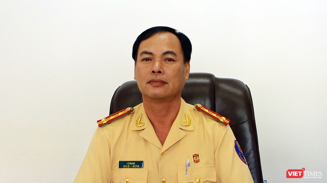 Đại tá Lê Ngọc, Trưởng phòng CSGT (PC67), Công an TP Đà Nẵng 