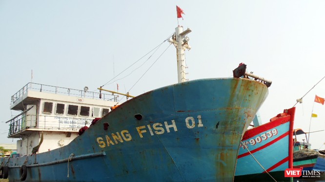 Sang Fish 01, một trong những con tàu vỏ thép đầu tiên của Đà Nẵng bị chủ nhân trả về nơi sản xuất vì có quá nhiều lỗi trong quá trình vận hành và khai thác
