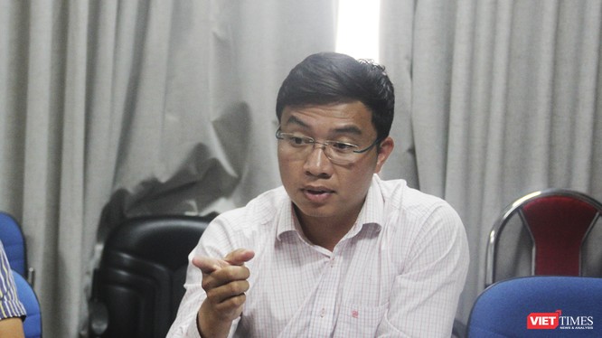 Ông Nguyễn Tiến Thành - Giám đốc Ban QLDA Dự án đường cao tốc Đà Nẵng - Quảng Ngãi.