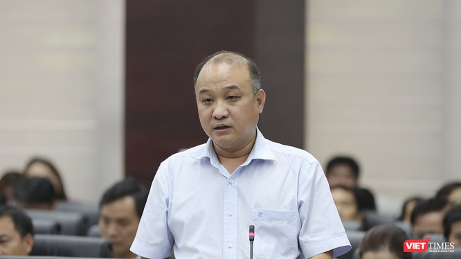 Ông Lê Quang Nam-Giám đốc Sở TN&MT TP Đà Nẵng được Ban Thường vụ Thành ủy Đà Nẵng điều động sang giữ vị trí Bí thư Quận ủy Cẩm Lệ