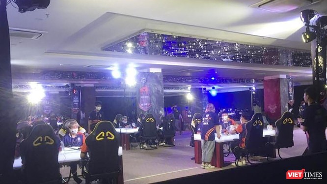 Hiện trường sự kiện thi đấu game do Công ty cổ phần VNG tổ chức tại Cocobay Đà Nẵng