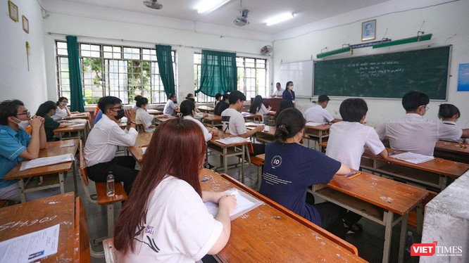 Thí sinh tham dự kỳ thi tốt nghiệp THPT năm học 2022 tại Đà Nẵng