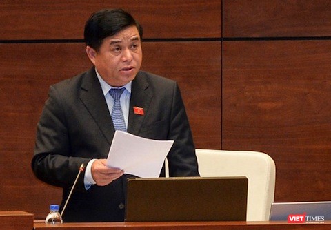Bộ trưởng Bộ KH&ĐTT Nguyễn Chí Dũng