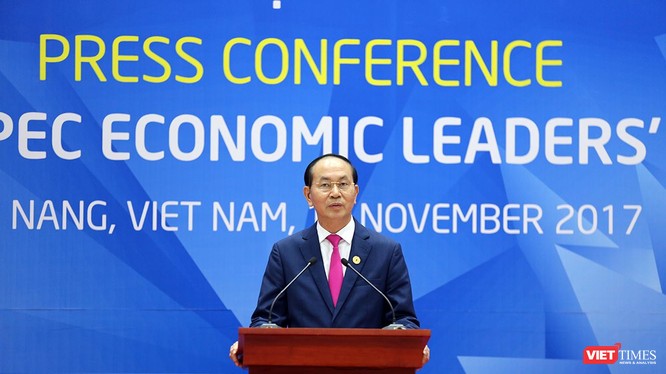 Chủ tịch nước Trần Đại Quang tại APEC 2017 - Ảnh: Hồ Xuân Mai 