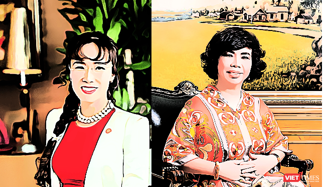 Bà Nguyễn Phương Thảo và bà Thái Hương