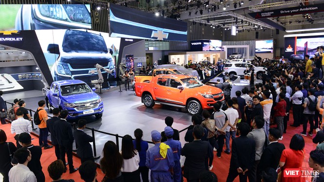 Chevrolet nhấn mạnh Xu hướng Cá nhân hóa Phương tiện Di chuyển tại Triển lãm Ô tô Việt Nam 2018. (Ảnh: Minh Lâm)