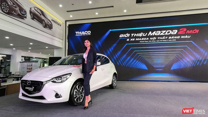 Mazda 2 2018 sẽ không còn được lắp ráp CKD tại nhà máy của Thaco mà được chuyển sang dạng nhập khẩu nguyên chiếc từ Thái Lan. (Ảnh: Ngô Minh)
