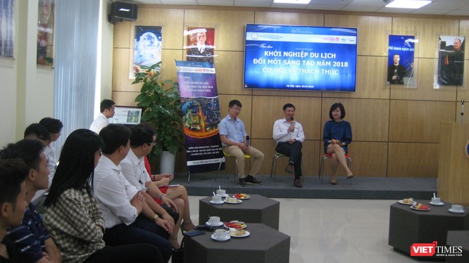 Một buổi tọa đàm về khởi nghiệp trong lĩnh vực du lịch tại Đại học Quốc gia Hà Nội