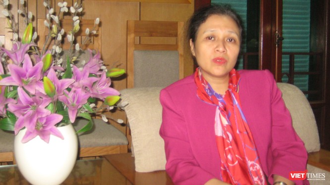 Bà Nguyễn Phương Nga - Chủ tịch Liên hiệp các tổ chức hữu nghị Việt Nam