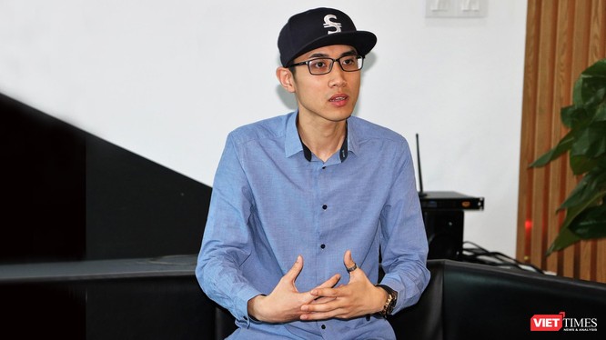 Kory Hoang - CEO của Stably Corporation (ảnh: Đ.K)
