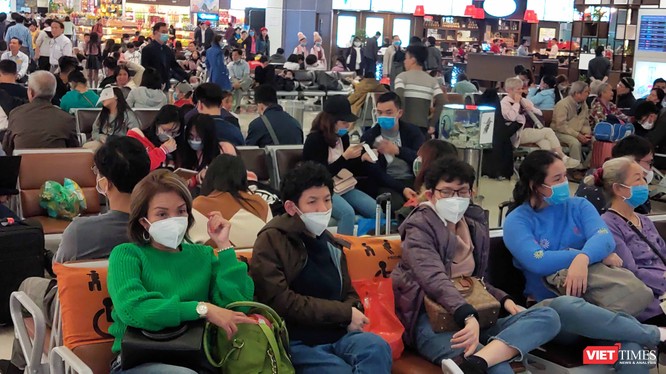 TP.HCM đã làm gì để chống ùn tắc hơn 1.000 người nhập cảnh tại sân bay khi triển khai lấy mẫu xét nghiệm tại chỗ (Ảnh: Hòa Bình) 