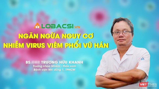 BS Trương Hữu Khanh, Trưởng khoa Nhiễm, Thần kinh (BV Nhi đồng 1), một trong những chuyên gia dịch tễ học (Ảnh: Alobacsi)