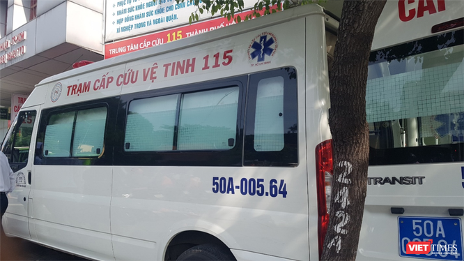 Trạm cấp cứu vệ tinh 115 thứ 34 tại bệnh viện quận Phú Nhuận chính thức ra mắt và đi vào hoạt động (Ảnh: SYT) 