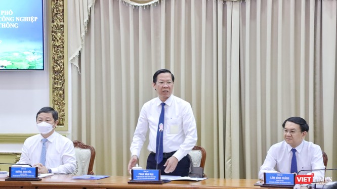 Chủ tịch UBND TP.HCM Phan Văn Mãi nhấn mạnh về nhiệm vụ trọng tâm xây dựng xây dựng TP.HCM trở thành “Thành phố Digital”