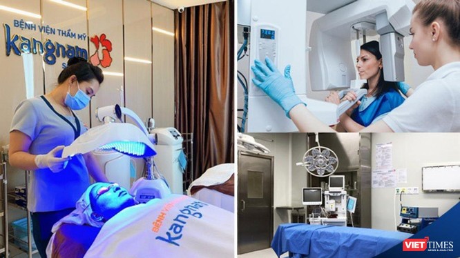 Những thiết bị hiện đại tại Bệnh viện Thẩm mỹ Kangnam Sài gòn được đăng tải quảng bá trên website của cơ sở này