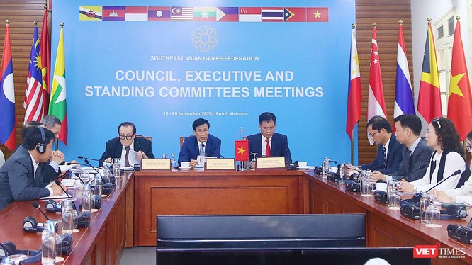 Đầu cầu Việt Nam tham dự trực tuyến phiên làm việc của Hội đồng Liên đoàn Thể thao Đông Nam Á.