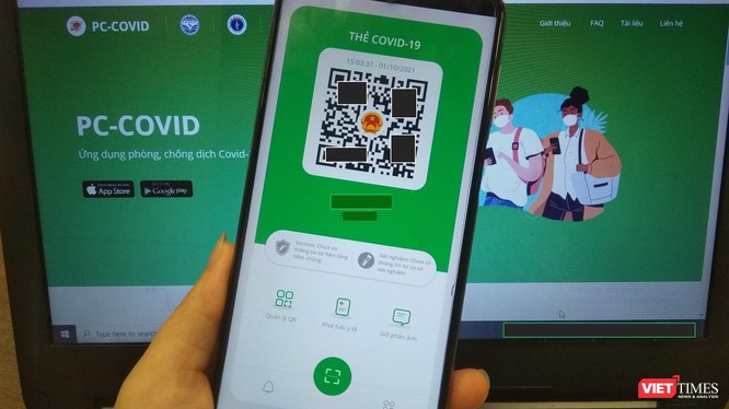 Ứng dụng có tên "PC-COVID Viet Nam" (tiếng Anh) và "PC-COVID Quốc gia" (tiếng Việt) đã xuất hiện trên 2 kho ứng dụng App Store (iOS) và Google Play Store (Android).