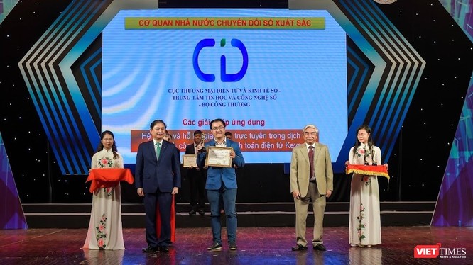 Keypay là một trong 7 sản phẩm nhà nước được trao Giải thưởng Chuyển đổi số Việt Nam 2020.